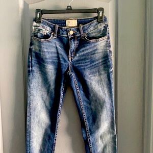 BKE Denim Stella Mid-Rise Ankle Skinny Jeans